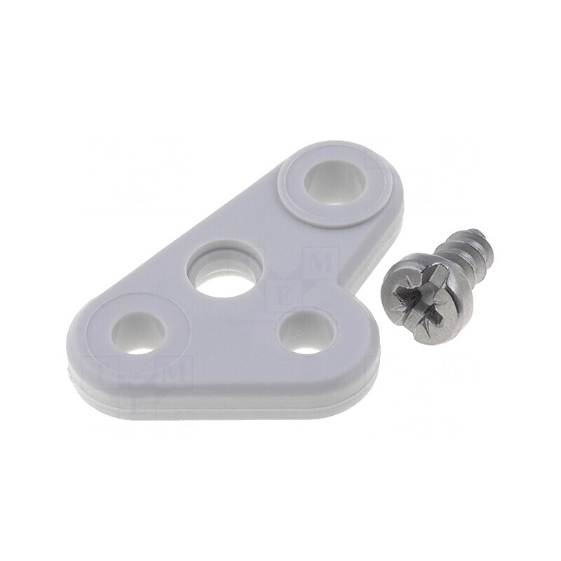 Suport fixare perete gri EURONORD | Electronic-mag.ro | Componente Electronice