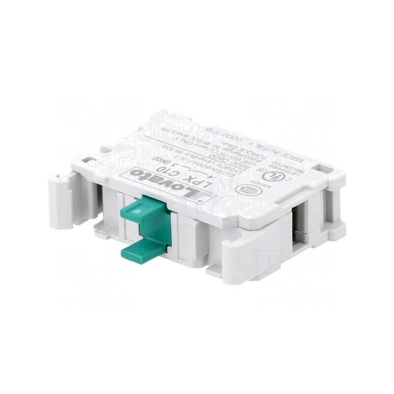 Element de contact frontal 22mm Platinum NO | Electronic-mag.ro | Componente Electronice