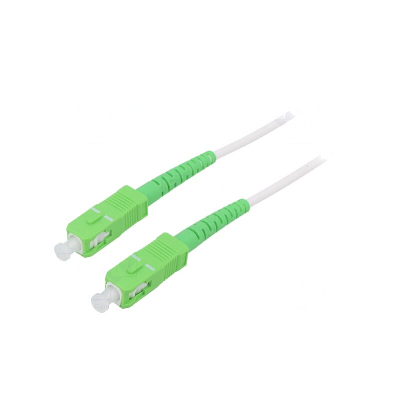 Patch Cord Fibră Optică OS2 SC/APC 5m Alb | Electronic-mag.ro | Componente Electronice Patch Cord Fibră Optică OS2 SC/APC 5m Alb | Electronic-mag.ro | Componente Electronice