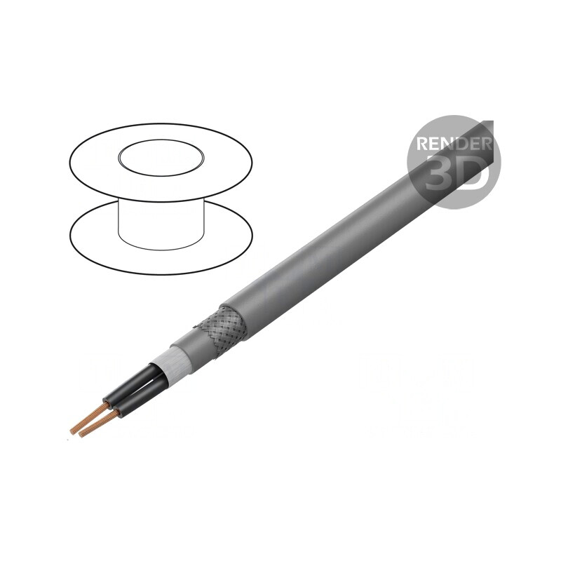 Cablu de Control ÖLFLEX FD CLASSIC 810 CP 2x0,5mm2 | Electronic-mag.ro | Componente Electronice
