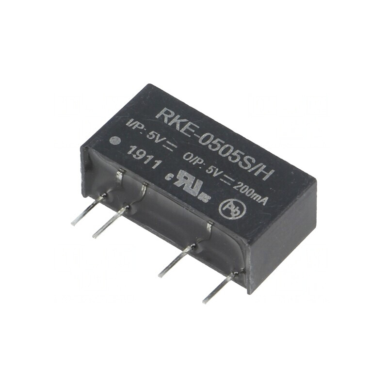 Convertor DC-DC 1W 5V 200mA SIP7 | Electronic-mag.ro | Componente Electronice