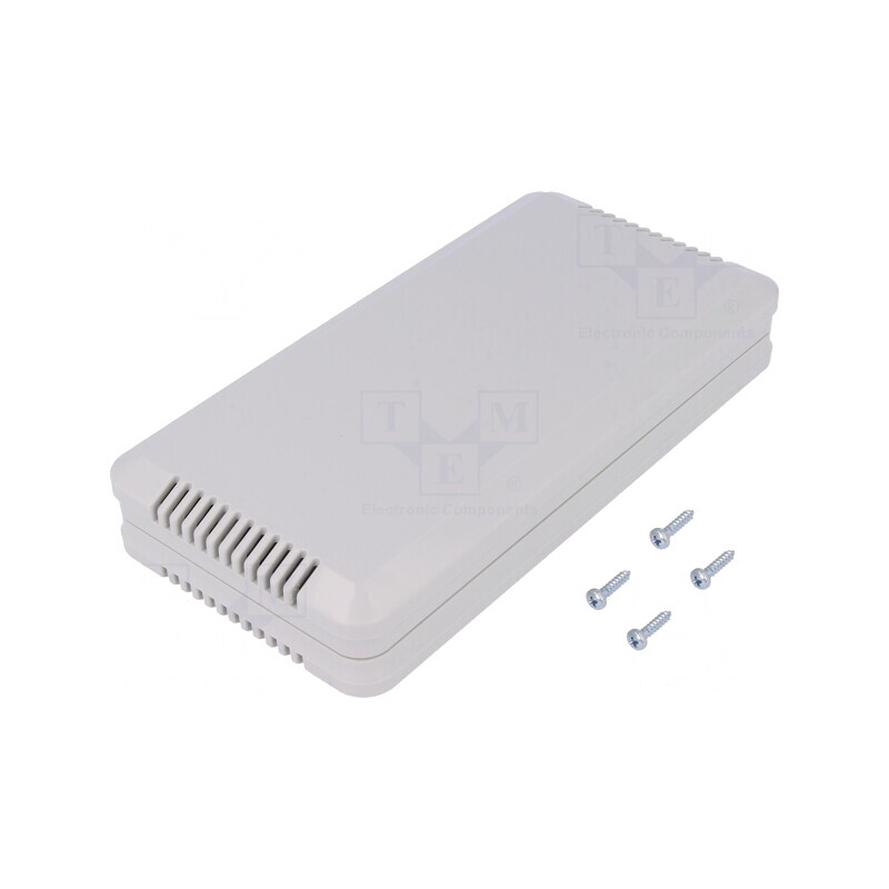 Carcasă ventilată ABS gri pentru alarmă 85x169x30 mm | Electronic-mag.ro | Componente Electronice Carcasă ventilată ABS gri pentru alarmă 85x169x30 mm | Electronic-mag.ro | Componente Electronice