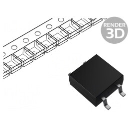 Releu semiconductor SPST-NO 1700mA 60VAC 60VDC SMT | Electronic-mag.ro | Componente Electronice