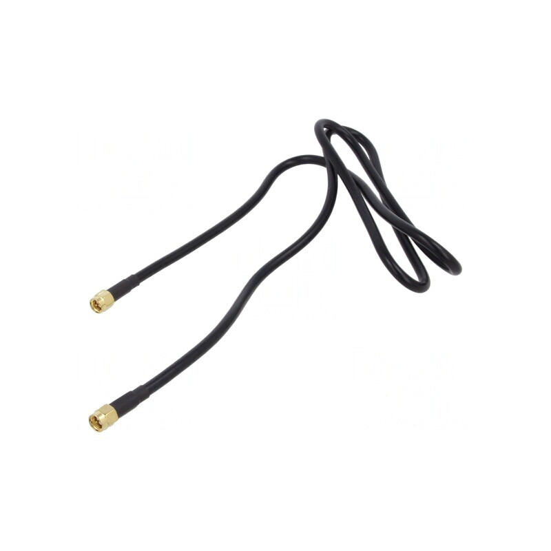 Cablu SMA 50Ω 1m Negru | Electronic-mag.ro | Componente Electronice Cablu SMA 50Ω 1m Negru | Electronic-mag.ro | Componente Electronice
