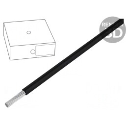 Cablu Electric PVC Negru 10mm2  | Electronic-mag.ro | Componente Electronice