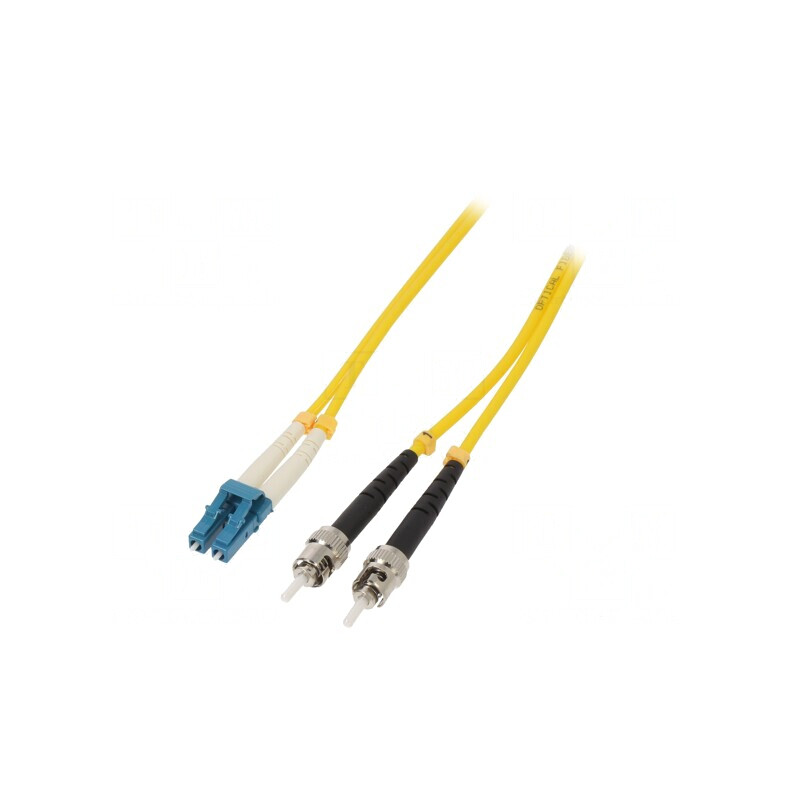 Patch Cord Fibră Optică LC/UPC-ST/UPC 3m 9/125um | Electronic-mag.ro | Componente Electronice