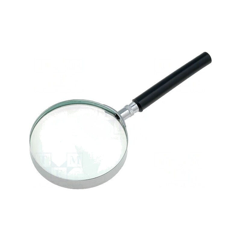Lupă Manuală cu Mărire x2 și Lentilă de 75mm | Electronic-mag.ro | Componente Electronice