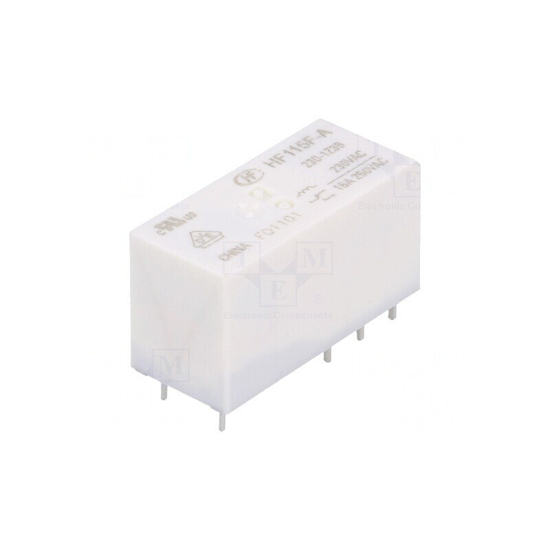 Releu Electromagnetic SPDT 230VAC 16A 250VAC | Electronic-mag.ro | Componente Electronice