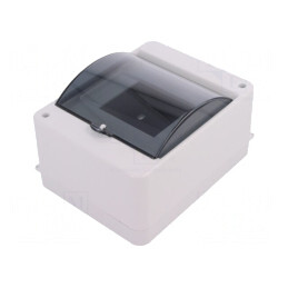 Carcasă pentru Aparatură Modulară IP30 de Perete Albă ABS | Electronic-mag.ro | Componente Electronice