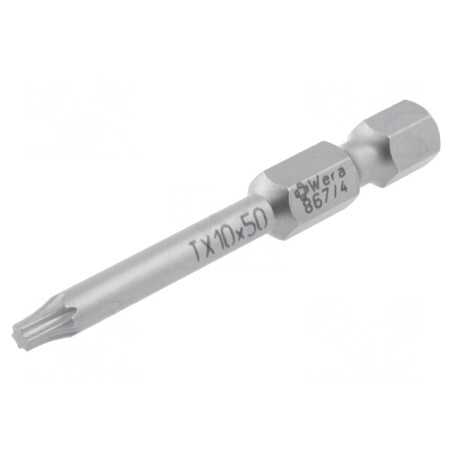 Capăt de Şurubelniţă Torx TX10 50mm | Electronic-mag.ro | Componente Electronice