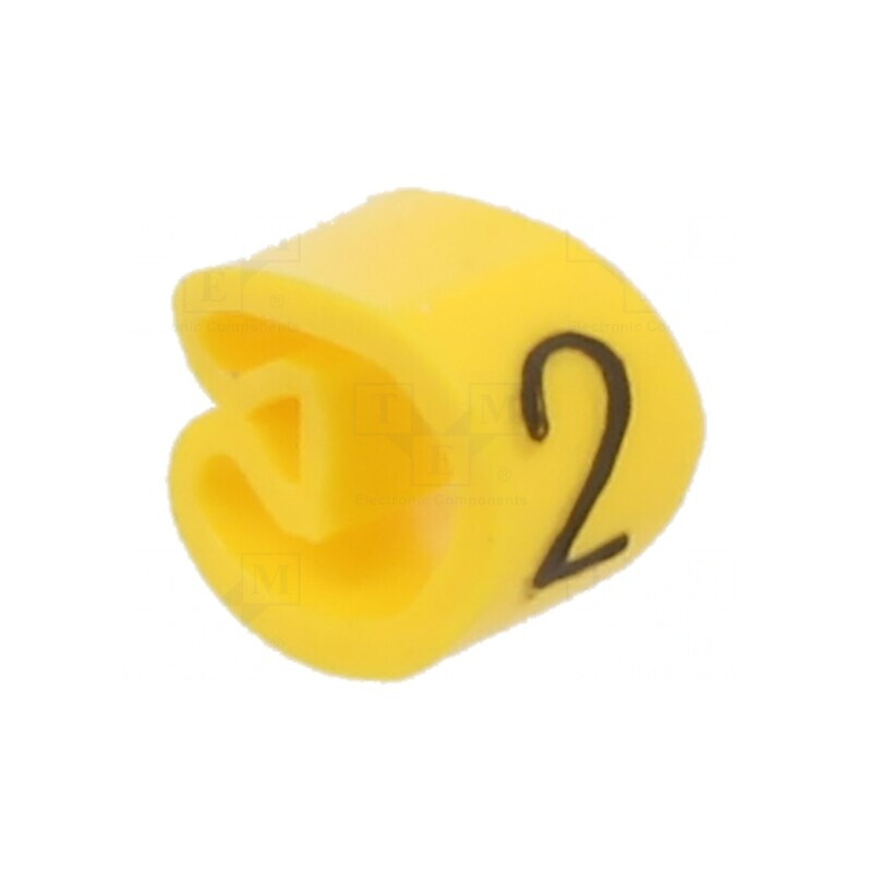 Markere Marcaj PVC Galben 2-5mm | Electronic-mag.ro | Componente Electronice