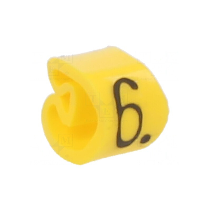 Markere galbene pentru marcaj PVC, 2,5-5mm, -30-60°C | Electronic-mag.ro | Componente Electronice Markere galbene pentru marcaj PVC, 2,5-5mm, -30-60°C | Electronic-mag.ro | Componente Electronice