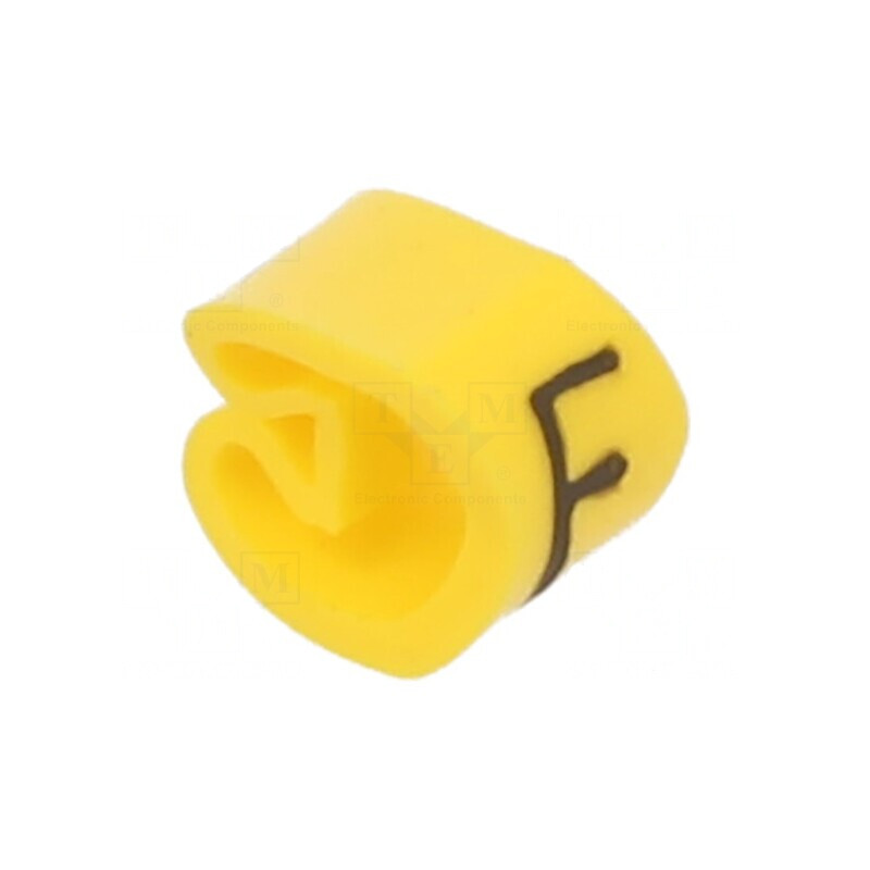 Marcator PVC Galben 2,5-5mm | Electronic-mag.ro | Componente Electronice