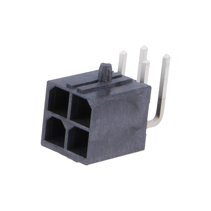 Conector Mega-Fit 4 pini 23A THT | Electronic-mag.ro | Componente Electronice