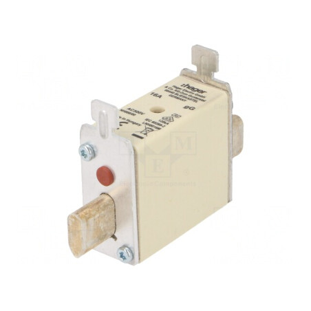 Siguranţă gG 16A 500VAC NH000 Industrială | Electronic-mag.ro | Componente Electronice