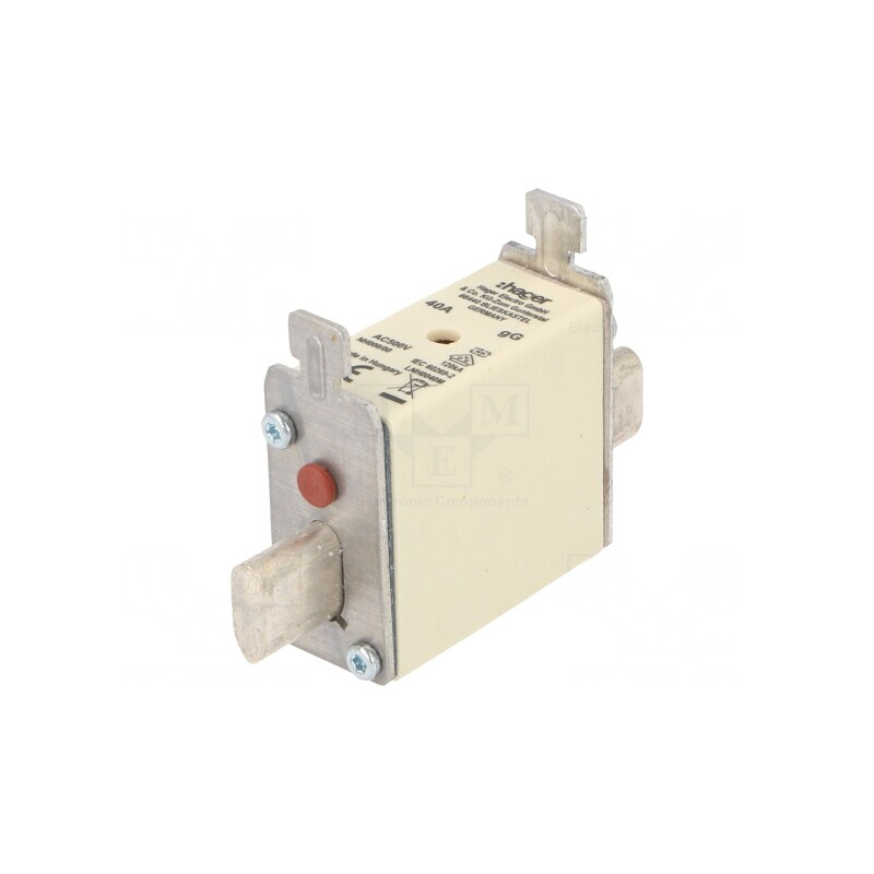 Siguranță Industrială gG 40A 500VAC NH000 | Electronic-mag.ro | Componente Electronice