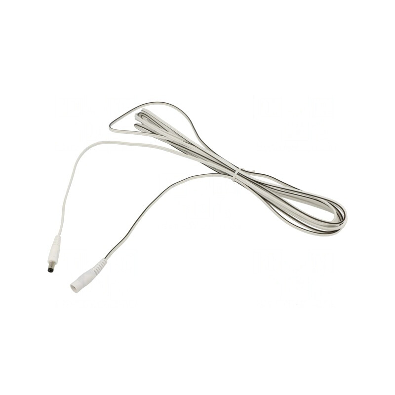 Cablu Alimentare DC Alb 5,5/2,5 mm 2x0,5mm² | Electronic-mag.ro | Componente Electronice Cablu Alimentare DC Alb 5,5/2,5 mm 2x0,5mm² | Electronic-mag.ro | Componente Electronice