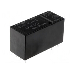 Releu Electromagnetic SPST 12VDC 16A | Electronic-mag.ro | Componente Electronice