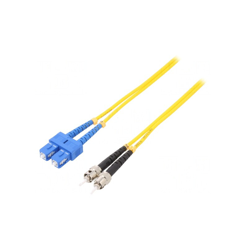 Patch Cord Fibră Optică SC/UPC-ST/UPC 1m 9/125um | Electronic-mag.ro | Componente Electronice