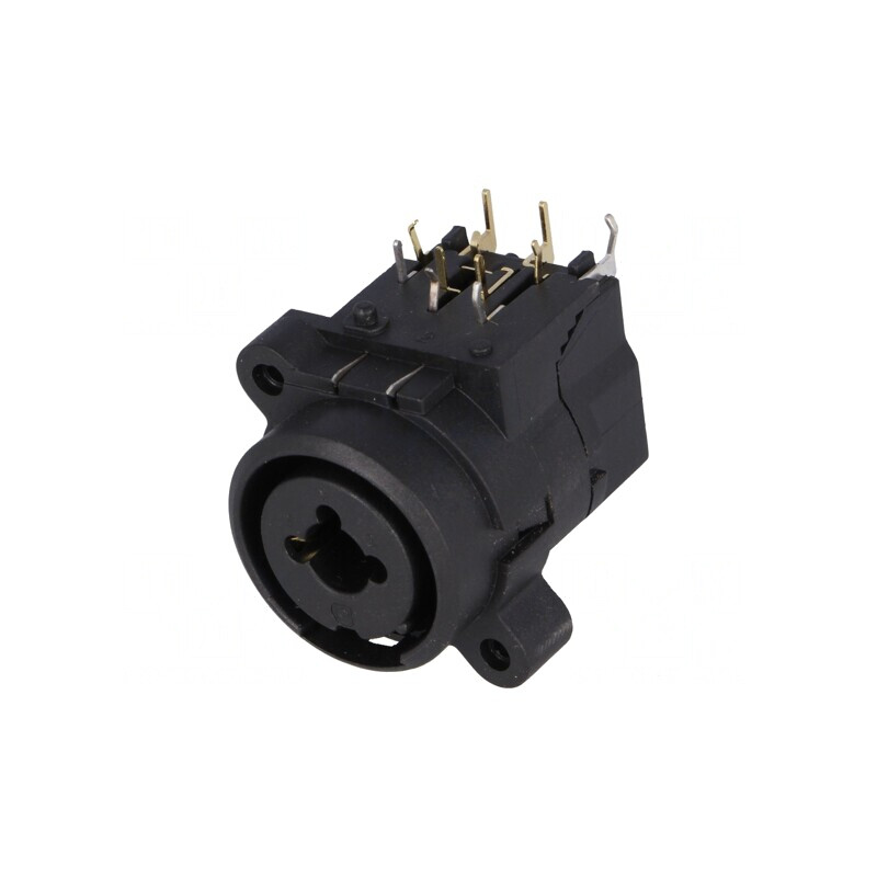 Jack 6.3mm XLR Mamă 90° THT | Electronic-mag.ro | Componente Electronice Jack 6.3mm XLR Mamă 90° THT | Electronic-mag.ro | Componente Electronice