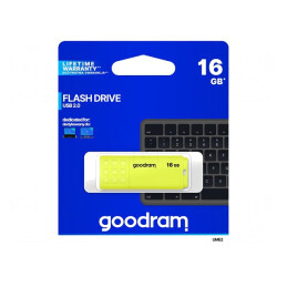 Memorie USB 2.0 16GB Galbenă | Electronic-mag.ro | Componente Electronice