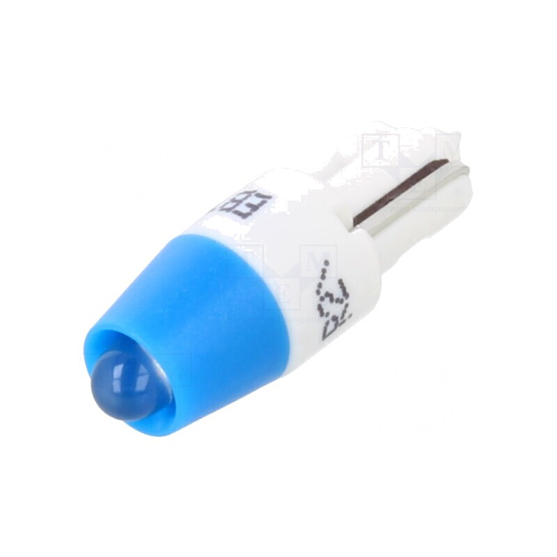 Lampă LED T5 Albastru 24V 3mm | Electronic-mag.ro | Componente Electronice