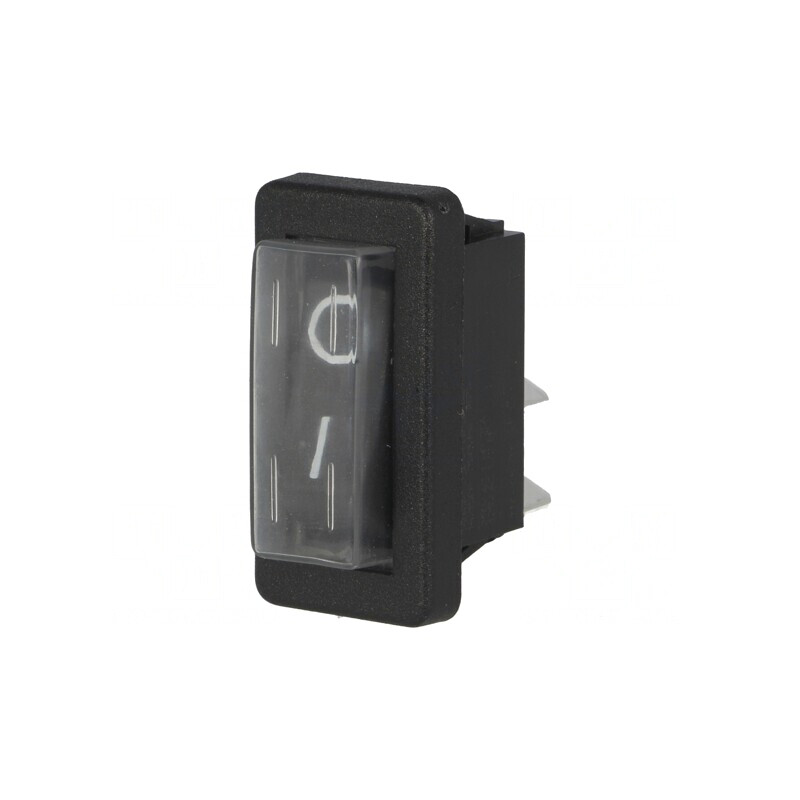 ROCKER SPST ON-OFF 16A 250VAC Neagră | Electronic-mag.ro | Componente Electronice