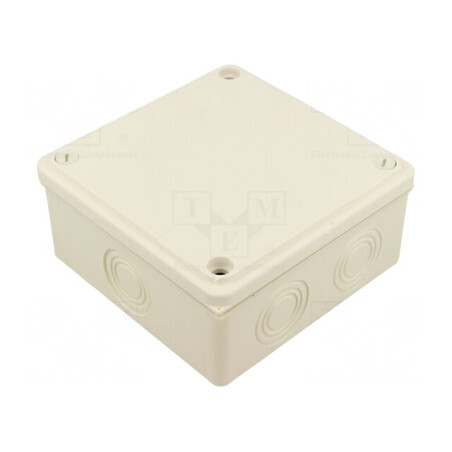 Cutie de Conexiuni 125x125x50mm pentru Perete | Electronic-mag.ro | Componente Electronice