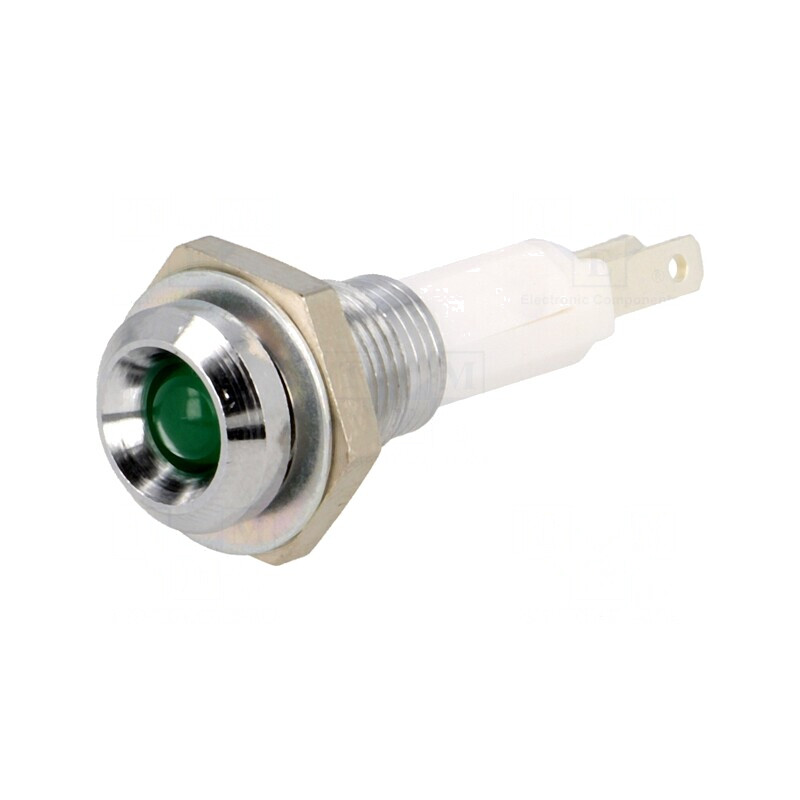 Lampa LED Verde PCB Ø5mm | Electronic-mag.ro | Componente Electronice