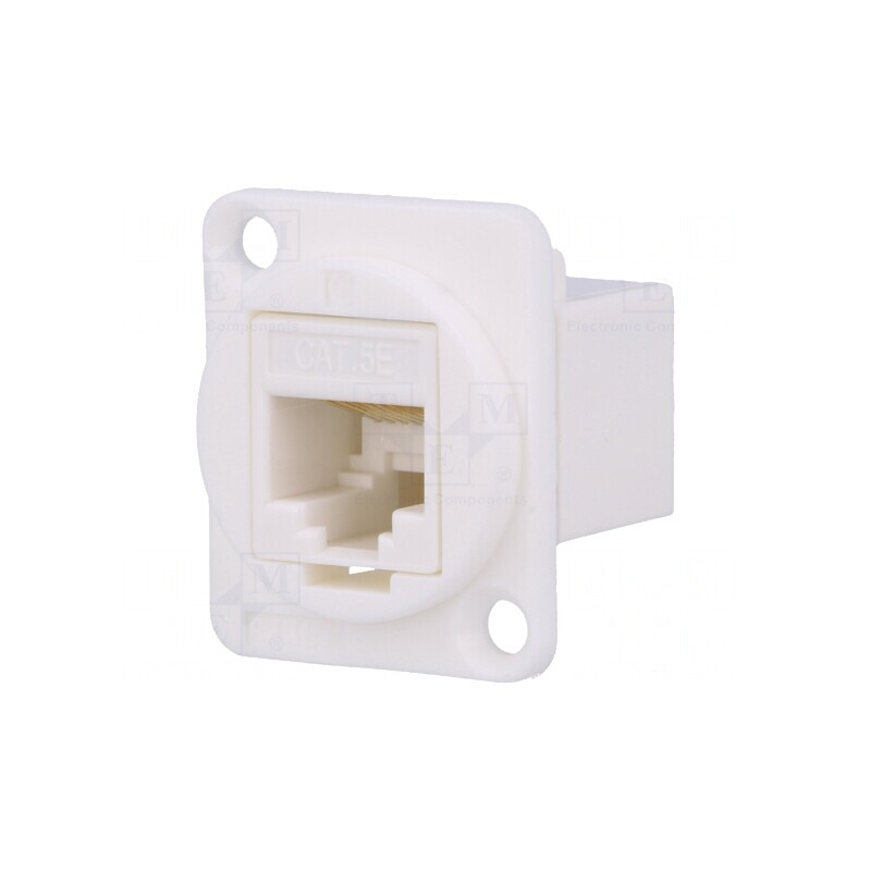 Adaptor RJ45 8P8C Cat 5e Soclu Dual | Electronic-mag.ro | Componente Electronice