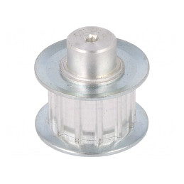 Roată curea AT5 aluminiu 10mm 21mm 17,85mm | Electronic-mag.ro | Componente Electronice