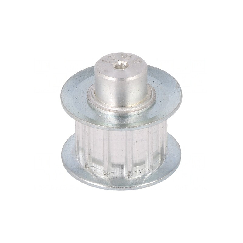 Roată curea AT5 aluminiu 10mm 21mm 17,85mm | Electronic-mag.ro | Componente Electronice