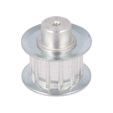 Roată curea AT5 aluminiu 10mm 21mm 17,85mm | Electronic-mag.ro | Componente Electronice