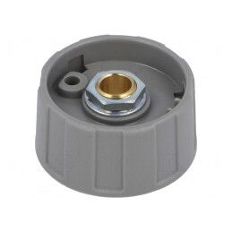 Buton rotativ gri ABS 6mm 31x15,5mm | Electronic-mag.ro | Componente Electronice