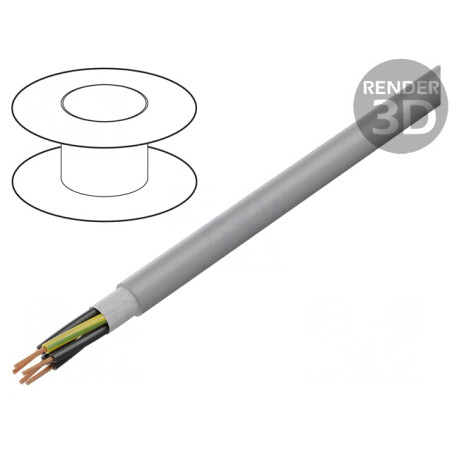 Cablu de Control ÖLFLEX FD CLASSIC 810 P 5G0.5mm2 PUR | Electronic-mag.ro | Componente Electronice