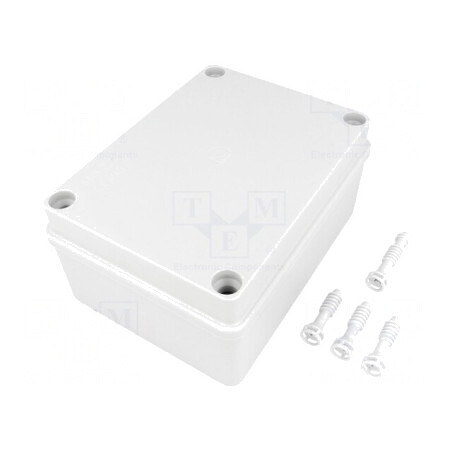 Carcasă Universală Gri 110x150x70mm ABS Polistiren | Electronic-mag.ro | Componente Electronice