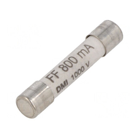 Siguranță Ultra-Rapidă 800mA 6,3x32mm 1kVAC/1kVDC | Electronic-mag.ro | Componente Electronice