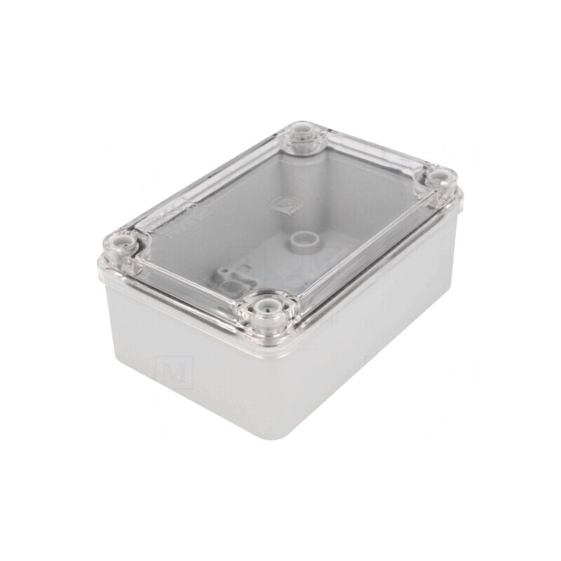 Carcasă Universală Gri IP65 80x120x50mm | Electronic-mag.ro | Componente Electronice