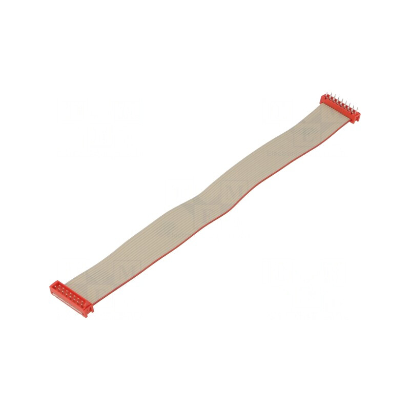 Cablu Panglică 16 PIN cu Conectori THT pentru PCB | Electronic-mag.ro | Componente Electronice