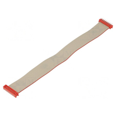 Cablu Panglică 16 PIN cu Conectori THT pentru PCB | Electronic-mag.ro | Componente Electronice