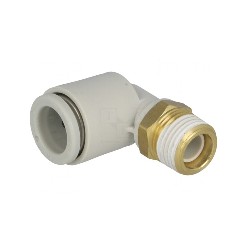 Racord Push-In 90° Filetat 1-10bar 5-60°C | Electronic-mag.ro | Componente Electronice