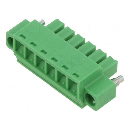 Regletă de Conexiuni Deconectabilă 3,81mm 6 Piste Dreaptă Mufă | Electronic-mag.ro | Componente Electronice