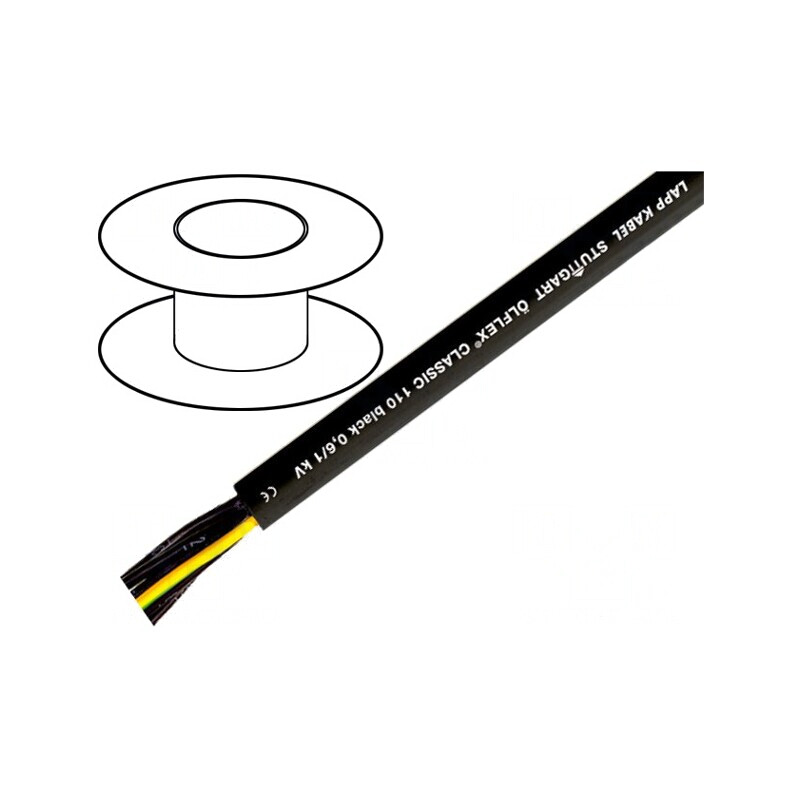 Cablu ÖLFLEX CLASSIC 110 BK 7G1mm2 600V 1kV Cu | Electronic-mag.ro | Componente Electronice
