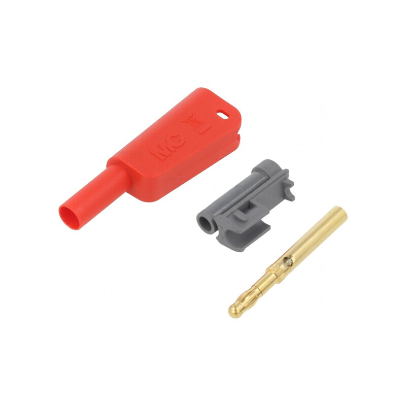 Banană roșie 4mm 19A 1kV cu izolație și soclu axial | Electronic-mag.ro | Componente Electronice Banană roșie 4mm 19A 1kV cu izolație și soclu axial | Electronic-mag.ro | Componente Electronice