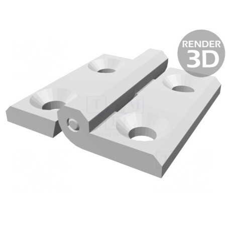 Balama Albă din Tehnopolimer PA 30mm | Electronic-mag.ro | Componente Electronice