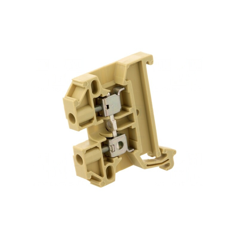 Terminal Îmbinare Șine 0,5-2,5mm2 Bej 6,1mm TS35 | Electronic-mag.ro | Componente Electronice