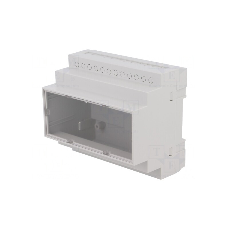Carcasă ABS Gri pentru Șină DIN 90x104x65mm | Electronic-mag.ro | Componente Electronice