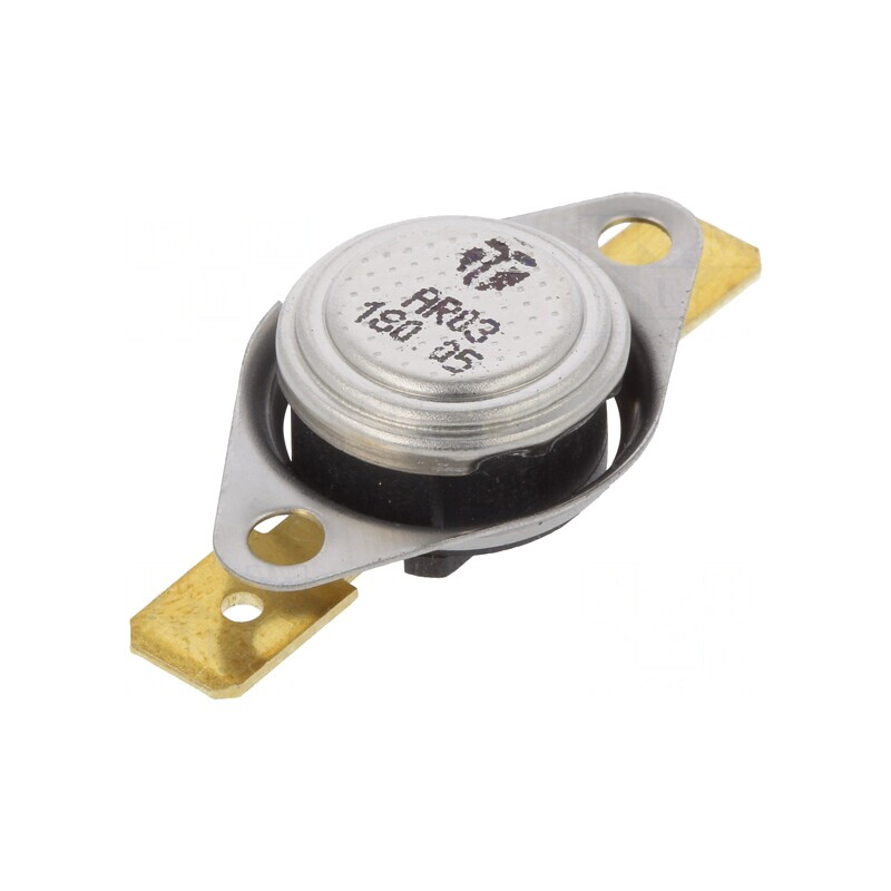 Termostat SPST-NC 180°C 16A 250VAC | Electronic-mag.ro | Componente Electronice
