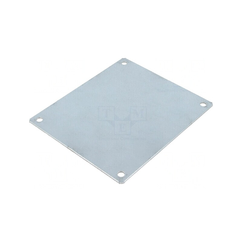 Placă de montare oțel zincată 96mm x 111mm | Electronic-mag.ro | Componente Electronice Placă de montare oțel zincată 96mm x 111mm | Electronic-mag.ro | Componente Electronice