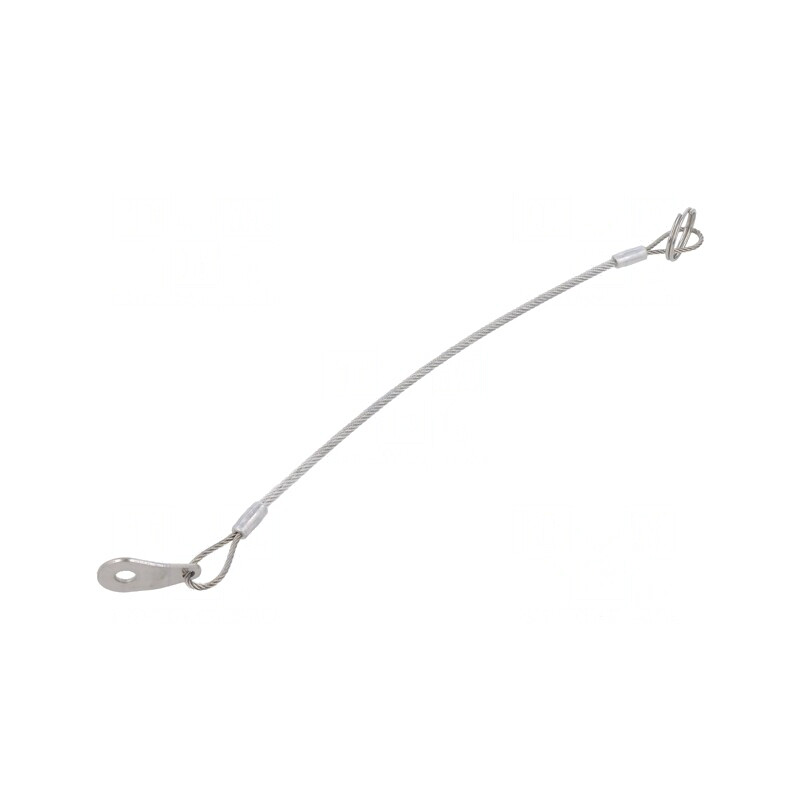 Cablu de Asigurare din Oțel Inoxidabil cu Acoperire PVC 200mm | Electronic-mag.ro | Componente Electronice Cablu de Asigurare din Oțel Inoxidabil cu Acoperire PVC 200mm | Electronic-mag.ro | Componente Electronice